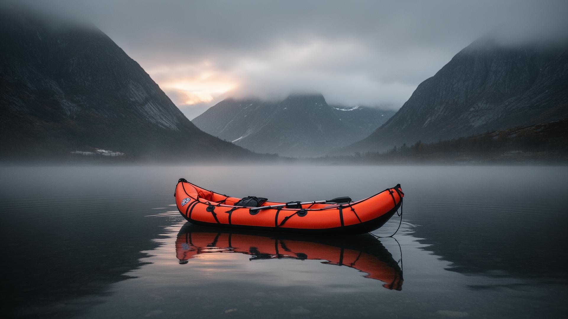 Daggry på Lofoten — speilblanke fjorder